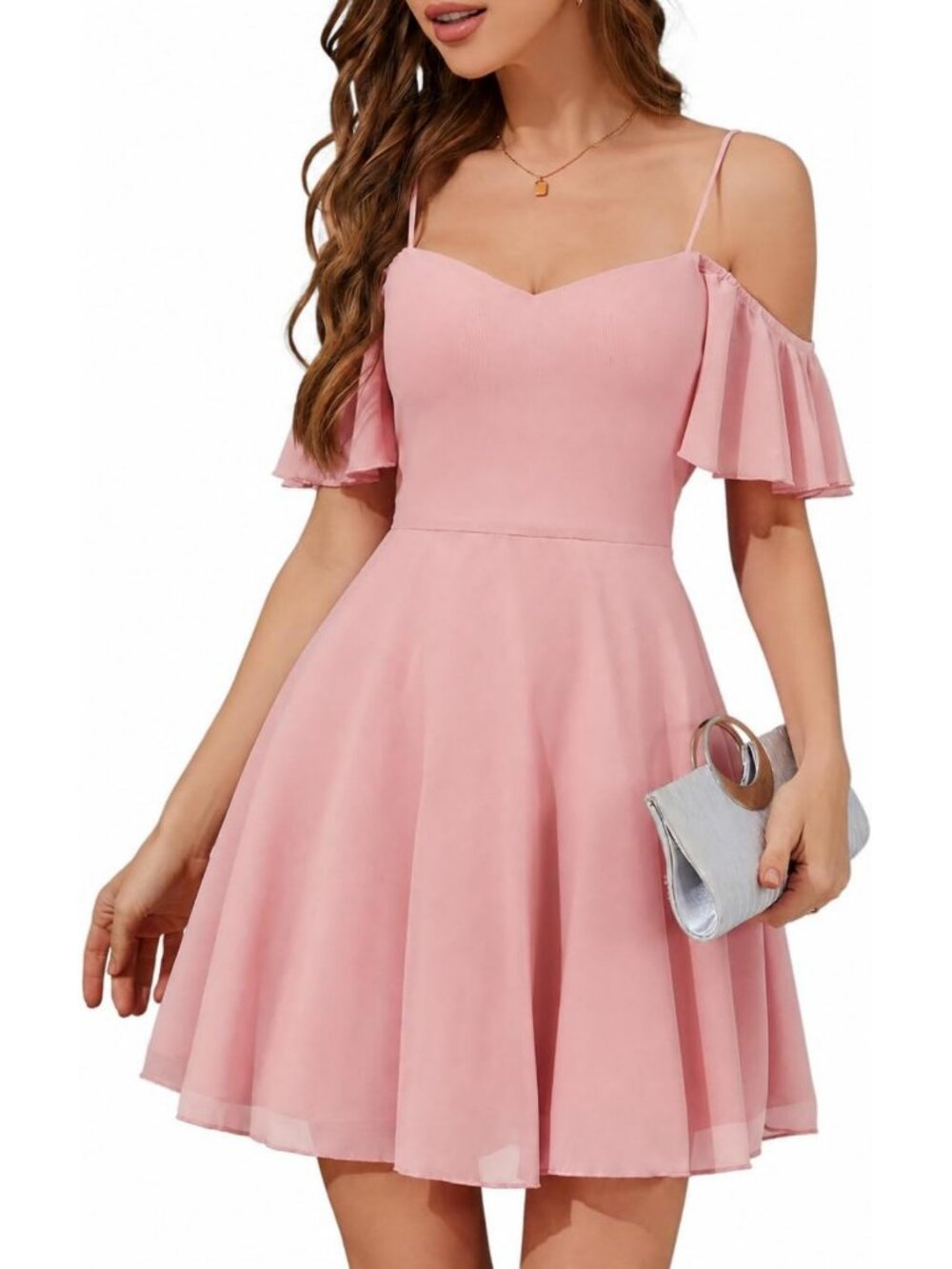 Chic Summer Off-Shoulder Tulle Cocktail Dress for Homecoming & Parties